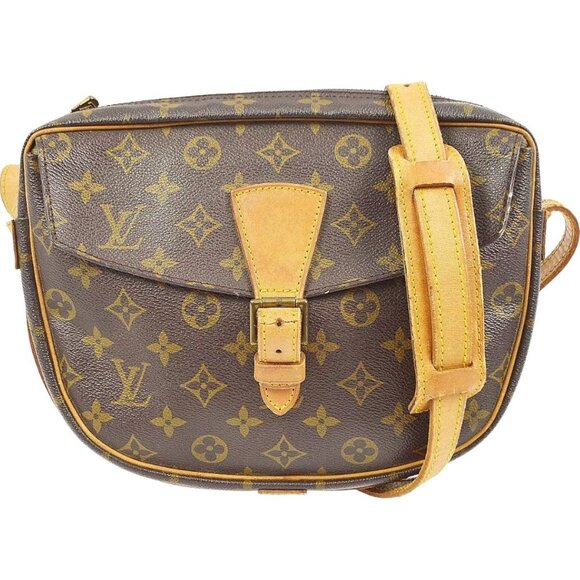 806322AM (V5) Louis Vuitton Crossbody Bag Jeune Fille GM Brown Monogram - Picture 1 of 12